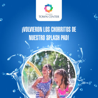 ¡El día es perfecto para refrescarse en nuestro Splash Pad ! 💦

Ven con tus hijos y disfruten de una tarde refrescante llena de diversión. 

¡No te lo pierdas! 😉.

-
#ArraijánTownCenter #Panamá #DondeDebesEstar #PuntoDeEncuentro #TodoEnUnSoloLugar #ExperienciaÚnica #VariedadDeComercios #ModernoYSeguro #SplashPadDeRegreso #RefrescanteDiversión