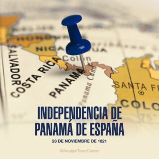 🤩 ¡VIVA PANAMÁ! 

Seguimos celebrando nuestra hermosa tierra Panameña. 

El 28 de Noviembre de 1821 Panamá logra su Independencia de España! 🇵🇦🇪🇸🎉

Este acto nos recuerda la lucha de quienes dieron su vida para que las generaciones futuras disfrutáramos de una nación soberana.

🇵🇦 Honor a nuestros libertadores.

#ArraijánTownCenter #SeguroParaTi #Panamá #DondeDebesEstar #Arraiján #CentroComercial