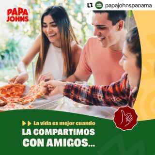 #Repost @papajohnspanama 
・・・
Dinos dos ✌🏼 cosas que siempre te hagan sentir mejor

¡Nosotros primero! Los pasieros y la pizza 🍕
Los leemos 👀

💪🏼💚 #MesdelaSaludMental 🧠

👉 Visítalos en @arraijantowncenter 

-
#PapaJohns #Panama #PizzaConAmigos 
#PasarTiempoConAmigos #PapaJohnsPanama #Amistad