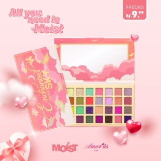 Logra el makeup perfecto para San Valentín con la paleta Enchanted Sky que consta de 32 pigmentos conformados por hermosos tonos en texturas mates, shimmer, y brillos deslumbrantes.

All you need is Moist 😍💖 Encuéntralos en @moistaccessories Arraiján Town Center. 

-
#BeMoist #Moist #MoistAccessories #MoistPanama #Moist #Valentinesday #SanValentin #Enchantedsky #Amorus
#Maquillajepanama